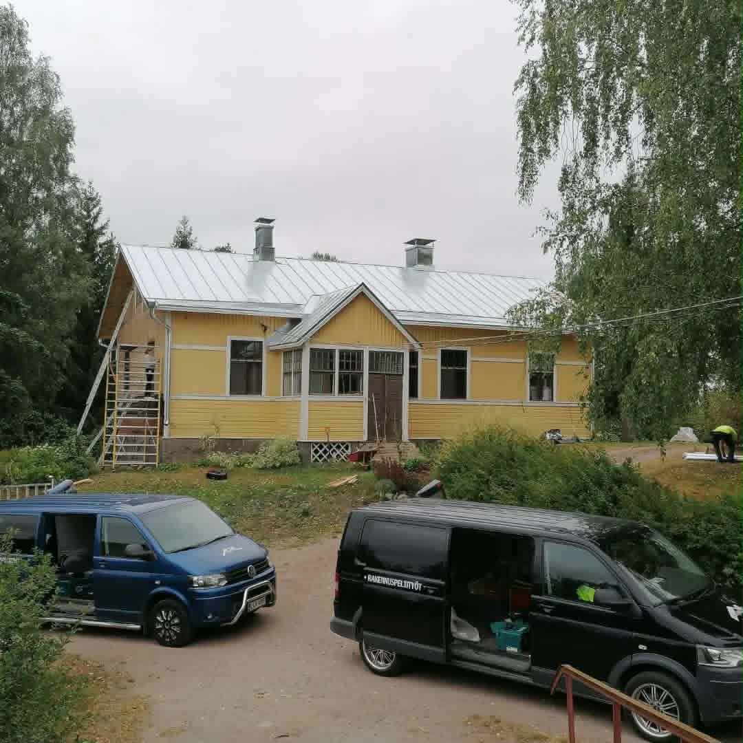 Vanhan talon konesaumakatto